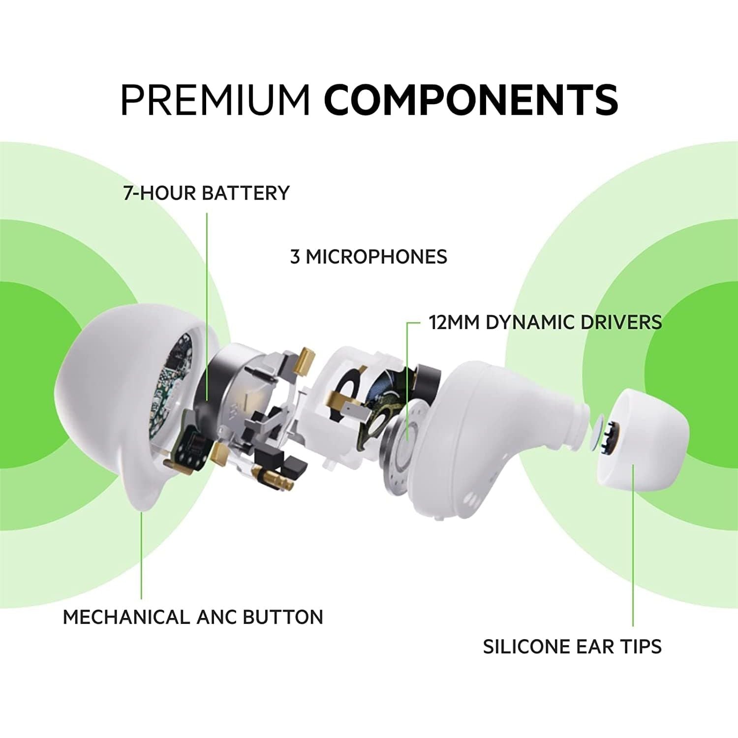 Belkin SoundForm Immerse, True Wireless Earbuds , White - Gadcet.com