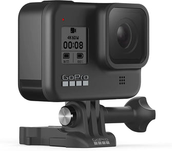 GoPro HERO8 Black - Waterproof 4K Digital Action Camera with Hypersmooth Stabilisation, Touch Screen and Voice Control - Live HD Streaming