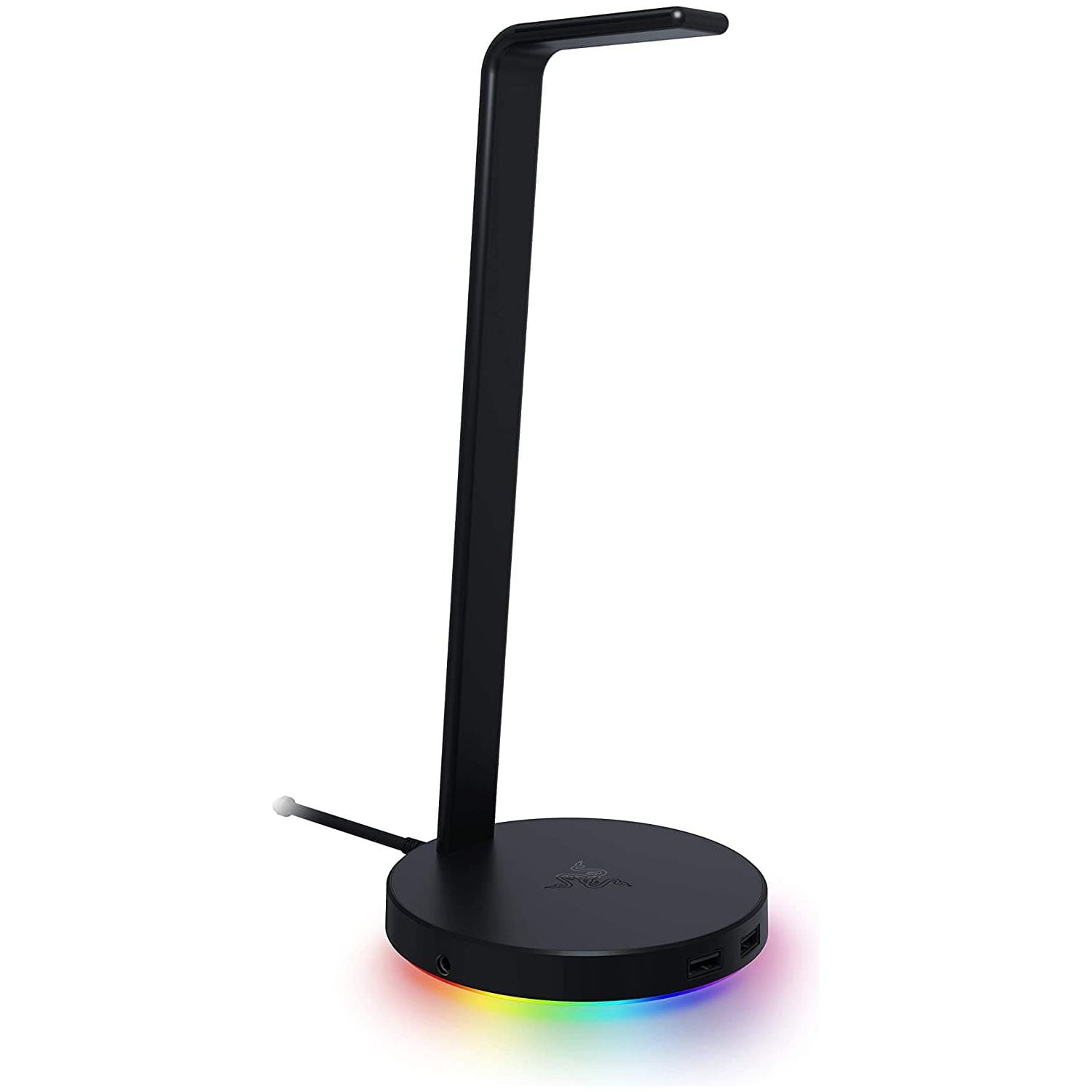 Buy Razer,Razer Base Station V2 Chroma - Chroma Enabled Headset Stand with 3.1 USB Hub and 7.1 Surround Sound (2 USB 3.1 Ports, Intergrated Headset Stand, Non-Slip Base, Chroma RGB) Black - Gadcet.com | UK | London | Scotland | Wales| Ireland | Near Me | Cheap | Pay In 3 | Headphones & Headsets