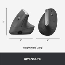Buy Logitech,Logitech MX Vertical Ergonomic Wireless Mouse, Multi-Device, Bluetooth or 2.4GHz Wireless with USB Unifying Receiver, 4000 DPI Optical Tracking, 4 Buttons, Fast Charging, Laptop/PC/Mac/iPad OS- Black - Gadcet.com | UK | London | Scotland | Wales| Ireland | Near Me | Cheap | Pay In 3 | Computers