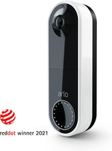 Buy Arlo,Arlo Essential Wireless Video Doorbell Camera, 1080p HD Security camera, WiFi, 2 Way Audio, Motion Detection, Built-in Siren, Night Vision, 90-Day Free Trial of Arlo Secure Plan, White - Gadcet.com | UK | London | Scotland | Wales| Ireland | Near Me | Cheap | Pay In 3 | Security Safes