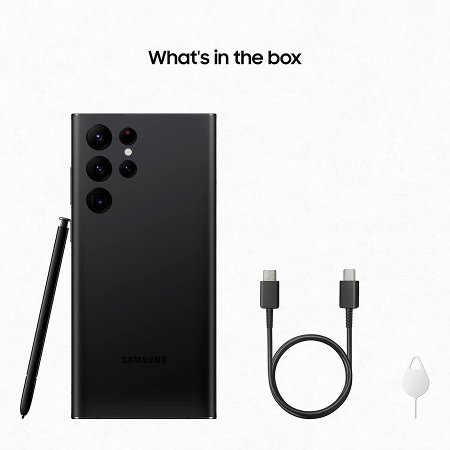 Samsung Galaxy S22 Ultra 5G 128GB Phantom Black SIM-Free Unlocked