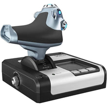 Logitech Gaming Saitek X52 Hotas Flight Control System PS28 Flight sim joystick USB PC Silver, Black