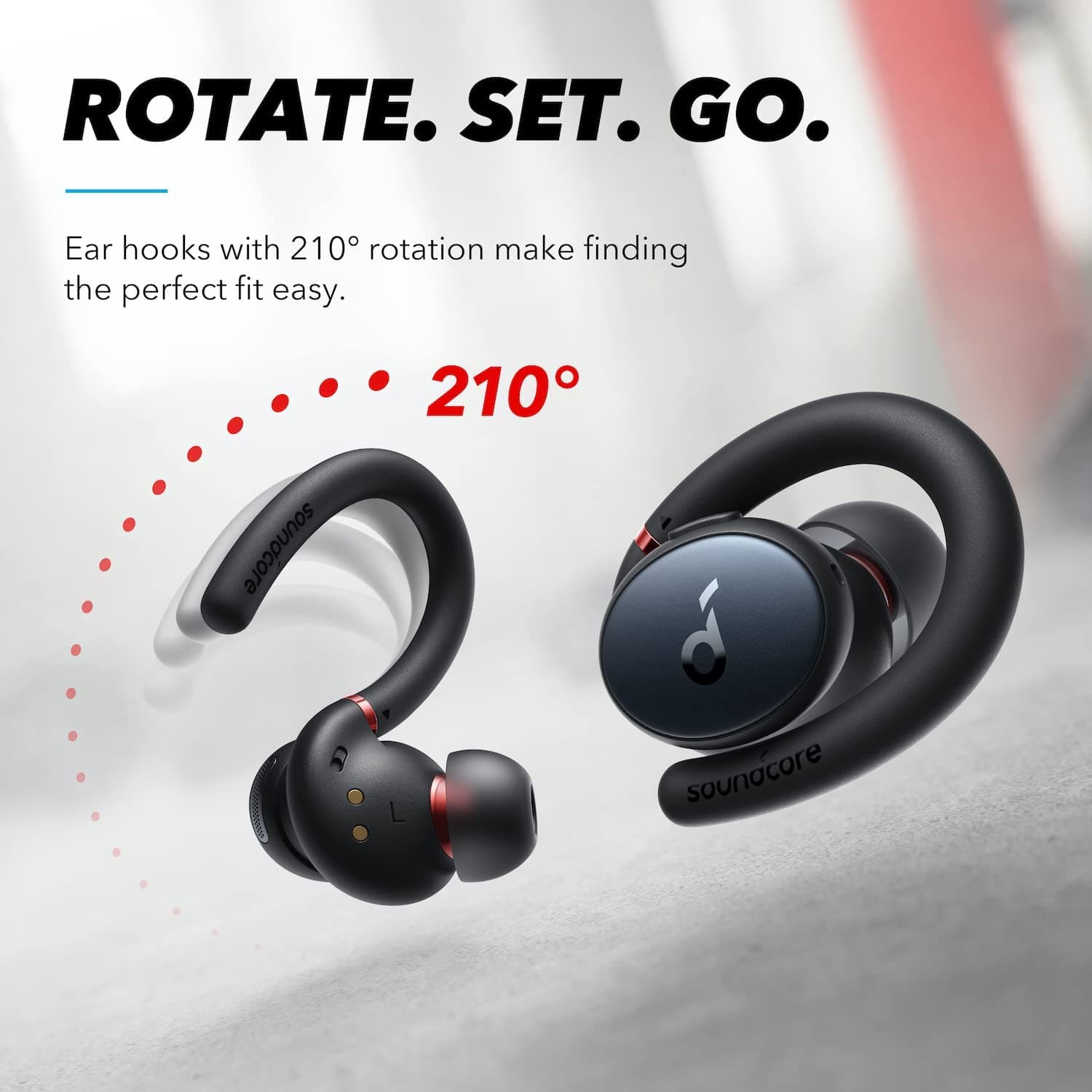 Soundcore by Anker, Sport X10 True Wireless Bluetooth 5.2 Workout Headphones, Deep Bass, 32H Play, Sport Earbuds