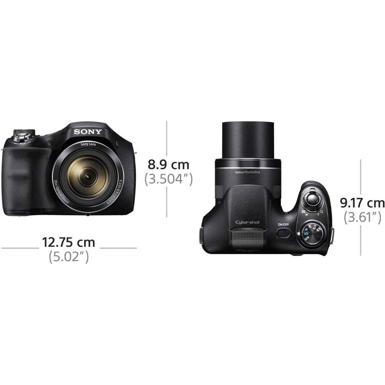Sony,Sony Cyber-SHOT DSC-H300 ( 20.1 MP,35 x Optical Zoom,3 -inch LCD ) - Gadcet.com