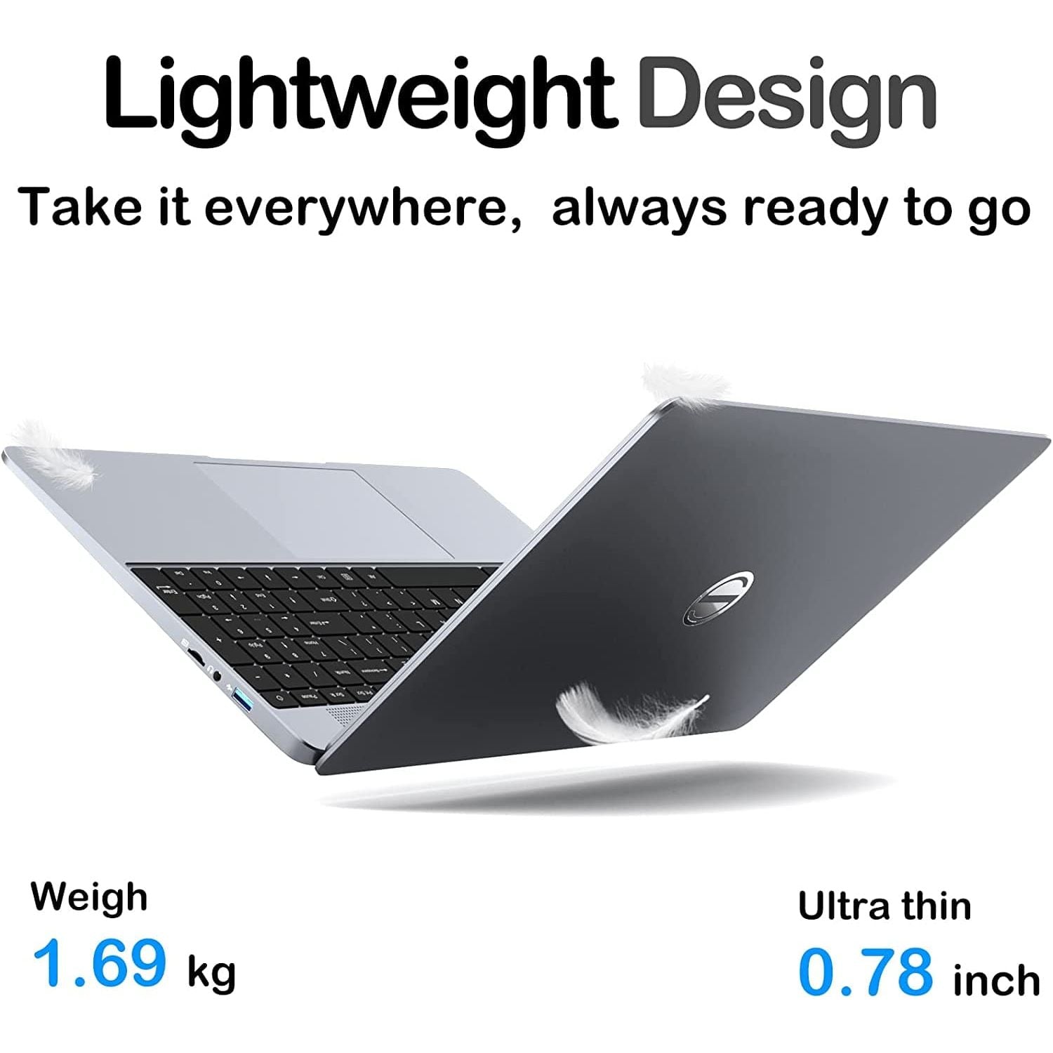 SGIN,SGIN Laptop 15.6-inch 12GB DDR4 512GB ROM SSD, Windows 11, Up to 2.8Ghz, Intel Celeron N4500, Full HD 1920x1080 IPS Display with Laptop Computer - Gadcet.com