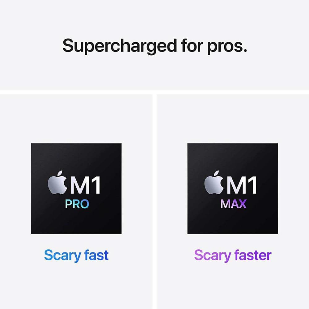 Apple,Apple MacBook Pro 14-inch (2021) M1 Pro chip with 8 core CPU and 14 core GPU 16GB Unified Memory 512GB SSD - Silver - Gadcet.com