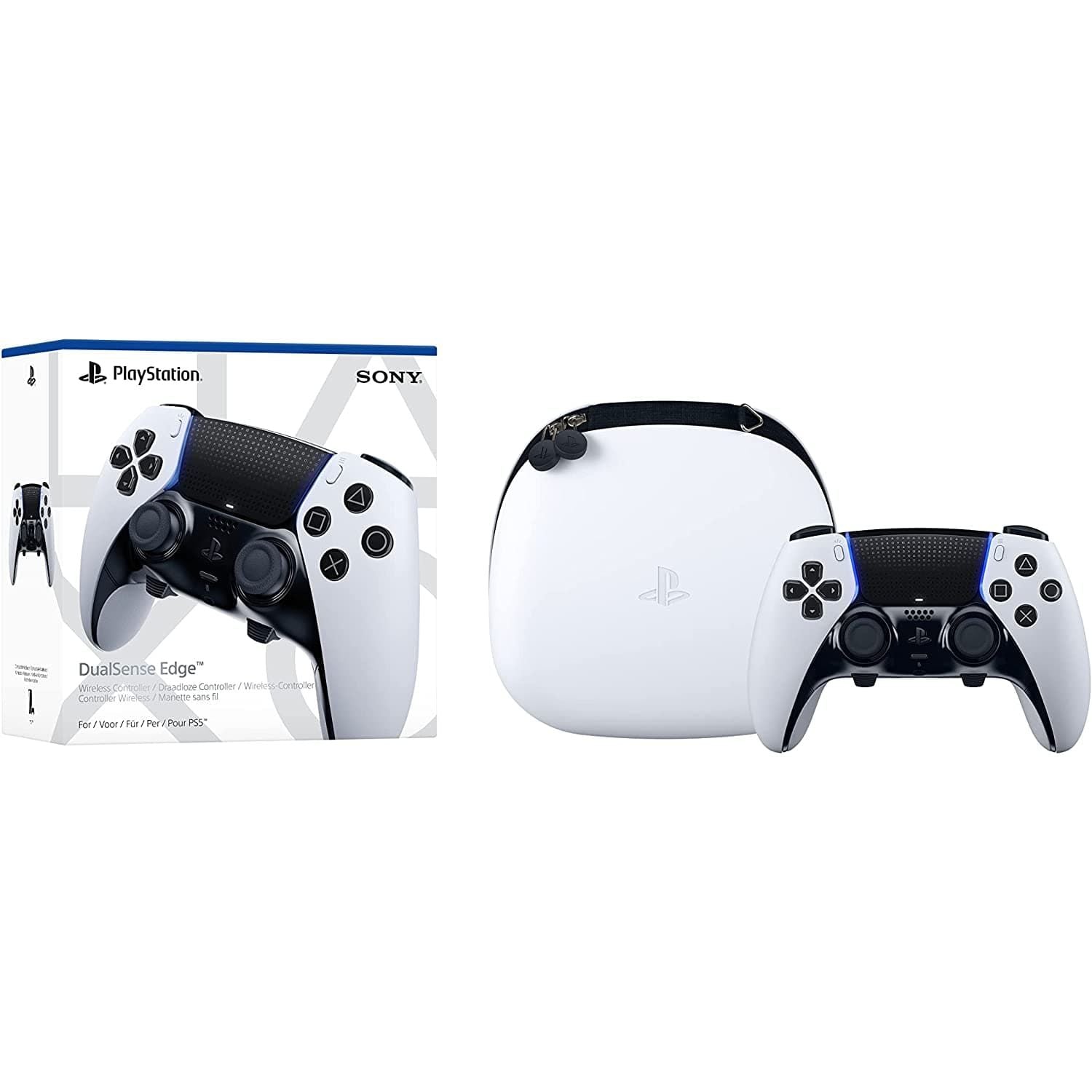 Gadcet.com,Sony DualSense Edge PS5 Wireless Controller - White - Gadcet.com