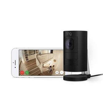 Buy Ring,Ring Stick Up Cam Elite by Amazon, HD Security Camera with Two-Way Talk, Black, Works with Alexa - Gadcet.com | UK | London | Scotland | Wales| Ireland | Near Me | Cheap | Pay In 3 | Security Monitors & Recorders