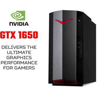 Acer,Acer Nitro N50-620 Gaming PC - (Intel Core i5-11400F, 8GB, 1TB SSD, NVIDIA GeForce GTX 1650, Windows 10, Black) - Gadcet.com