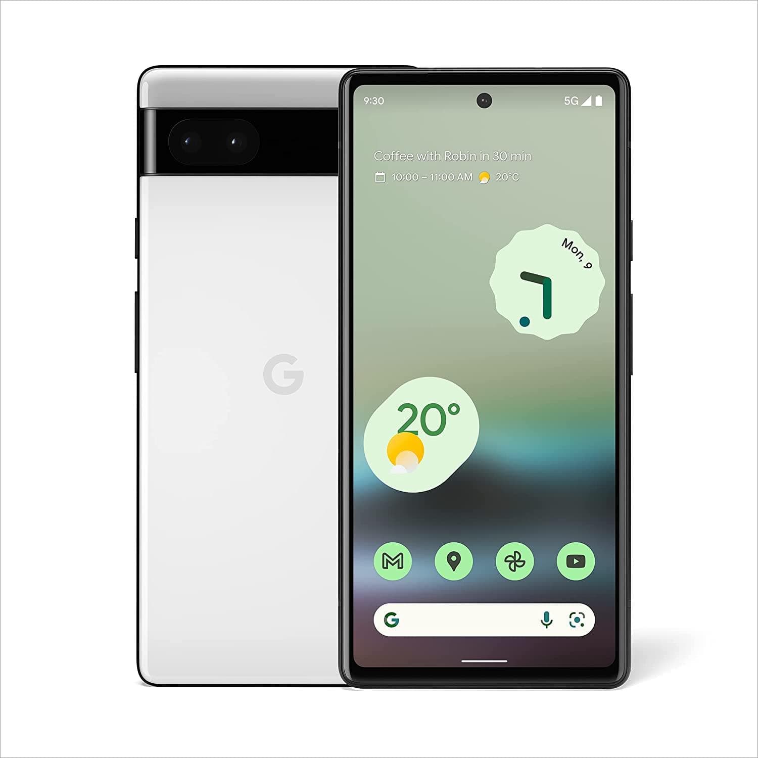 Buy Google,Google Pixel 6a 5G 128GB, Chalk - Unlocked - Gadcet.com | UK | London | Scotland | Wales| Ireland | Near Me | Cheap | Pay In 3 | Mobile Phones