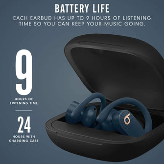 Buy Beats,Powerbeats Pro Wireless Earphones - Apple H1 Headphone Chip, Class 1 Bluetooth, 9 Hours Of Listening Time, Sweat Resistant Earbuds, Built-in Microphone - Navy - Gadcet.com | UK | London | Scotland | Wales| Ireland | Near Me | Cheap | Pay In 3 | Headphones