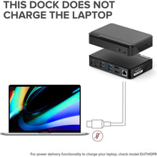 ALOGIC Universal Twin HD Docking Station Dual Display 1080p@60Hz, 2x HDMI, 1 x USB-C 3.1(5G), 4 x USB-A 3.0(5G), 1 x Audio, 1 x Gigabit Ethernet Lock slot– DUTHD - 6