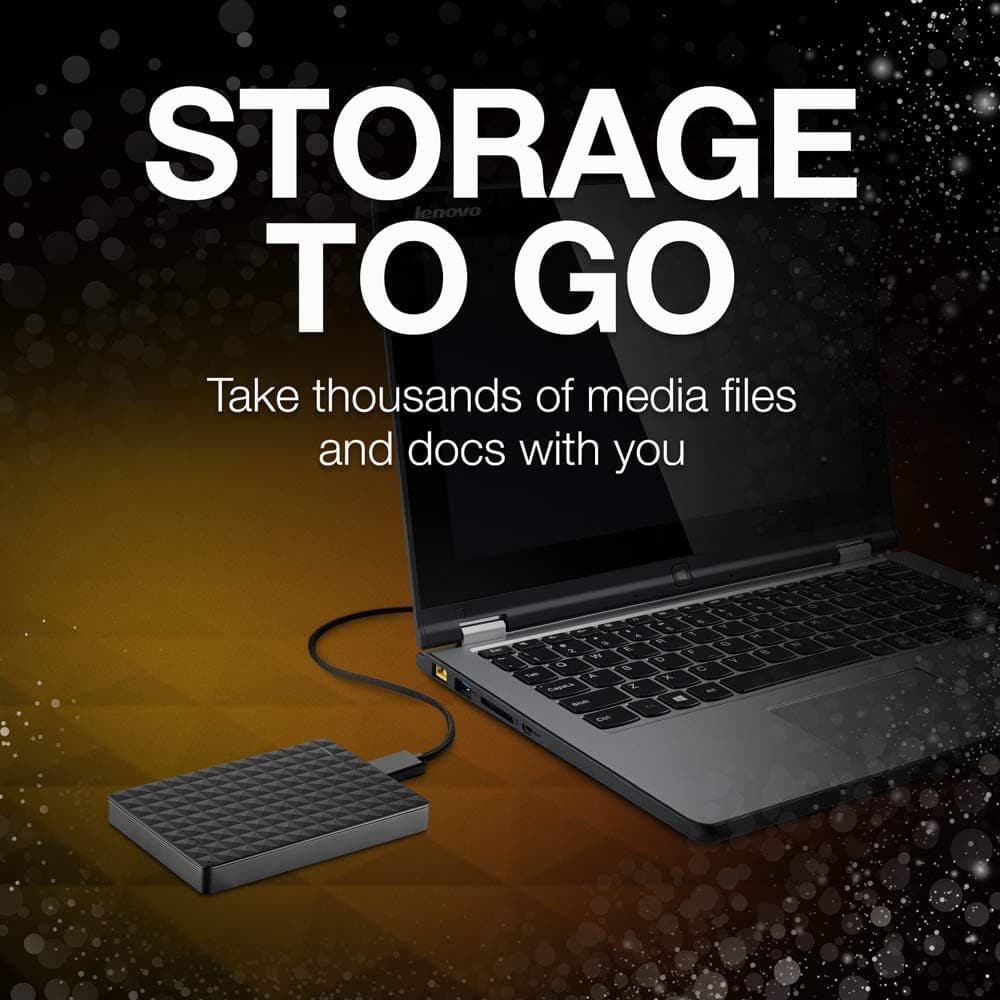 Seagate,Seagate Expansion Portable 1 TB External Hard Drive HDD – USB 3.0 for PC Laptop - Gadcet.com