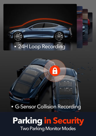 Redtiger,REDTIGER F7N Dash Cam 4K with WiFi GPS Front 4K/2.5K and Rear 1080P Dual Dash Camera for Cars,3.18" Display Dashcam,170° Wide Angle Dashboard Camera Recorder,Parking Monitor,Support 256GB Max - Gadcet.com