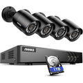 Buy ANNKE,ANNKE E200 Outdoor Security System - 8 Channel 3K Lite H.265+ DVR with 1TB HDD, 4x 1080P Cameras, Smart Human & Vehicle Detection, Email & APP Alerts - Gadcet UK | UK | London | Scotland | Wales| Ireland | Near Me | Cheap | Pay In 3 | Security Monitors & Recorders