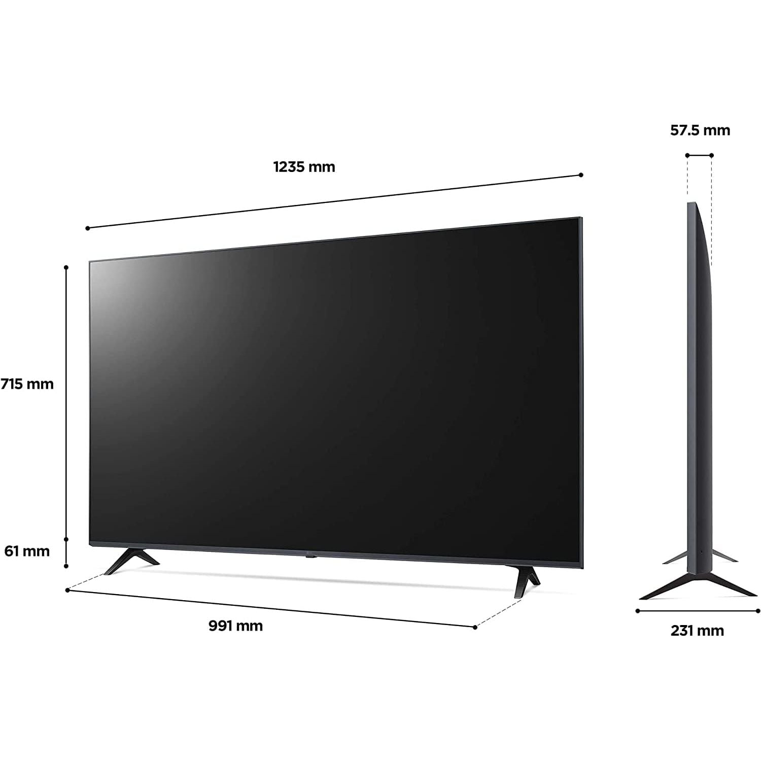 LG,LG LED UQ80 55" 4K Smart TV - Gadcet.com