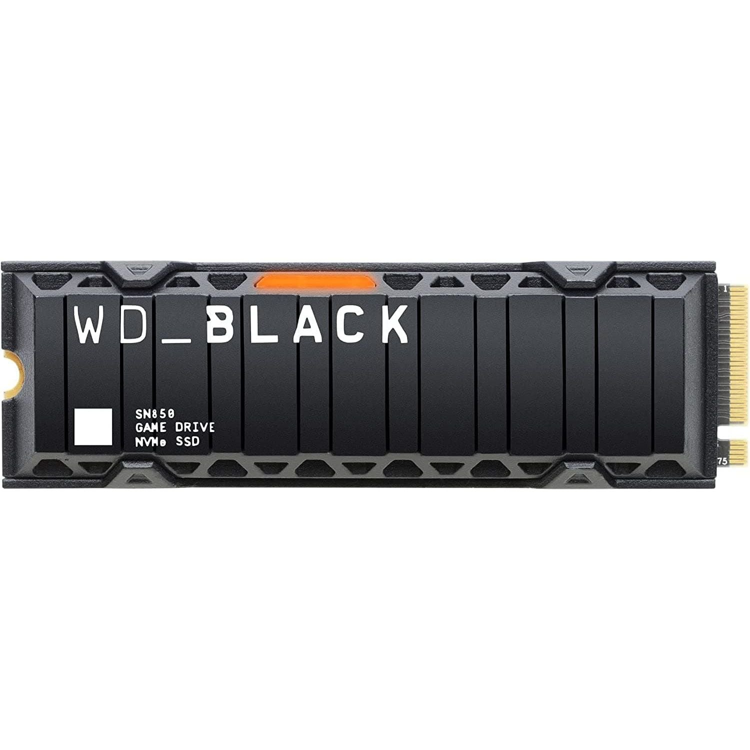 WD_BLACK SN850 1TB M.2 2280 PCIe Gen4 NVMe Gaming SSD with Heatsink - Works with PlayStation 5 up to 7000 MB/s read speed