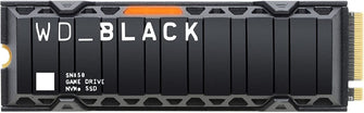 WD_BLACK SN850 1TB M.2 2280 PCIe Gen4 NVMe Gaming SSD with Heatsink - Works with PlayStation 5 up to 7000 MB/s read speed