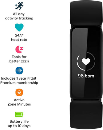 Buy Fitbit,Fitbit Inspire 2 Smart Watch - Black - Gadcet.com | UK | London | Scotland | Wales| Ireland | Near Me | Cheap | Pay In 3 | Watches