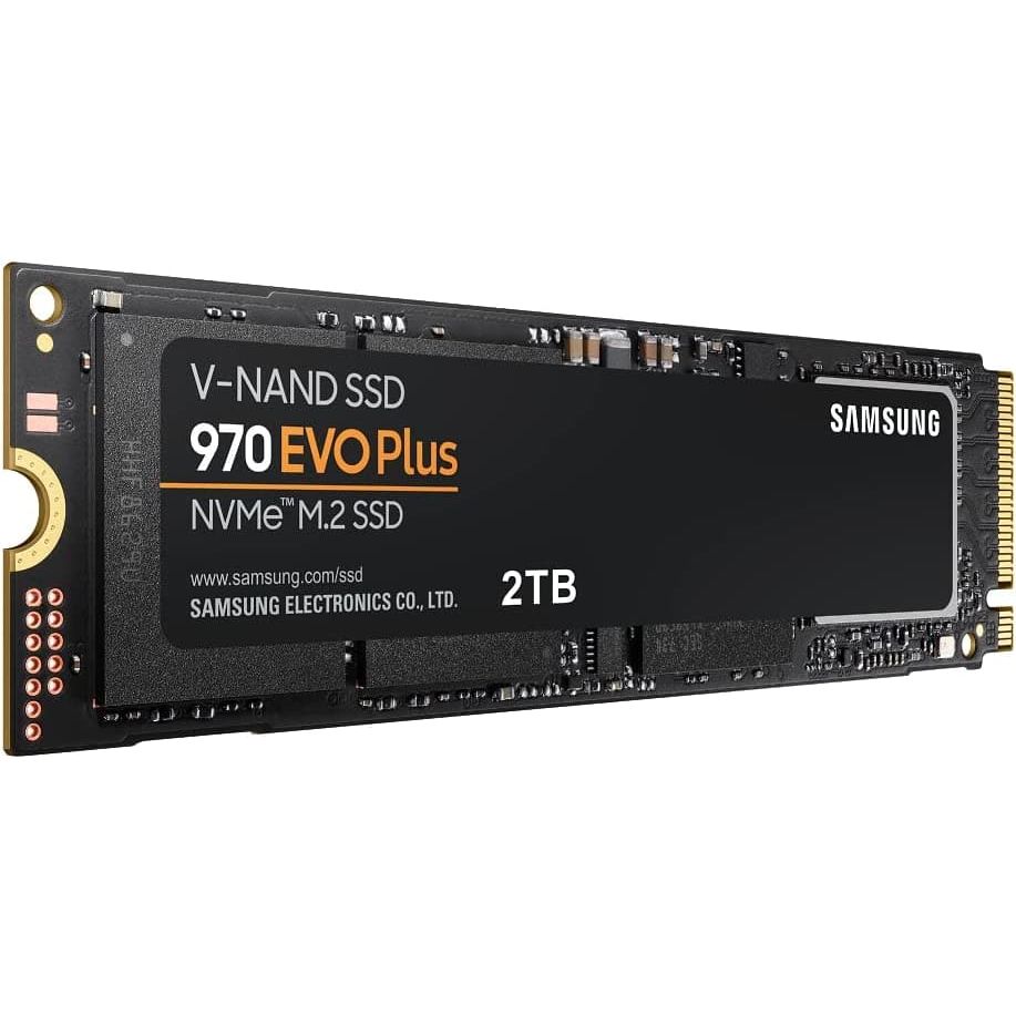 Samsung 970 EVO Plus SSD 2TB - M.2 NVMe Interface Internal Solid State Drive with V-NAND Technology (MZ-V7S2T0B/AM)