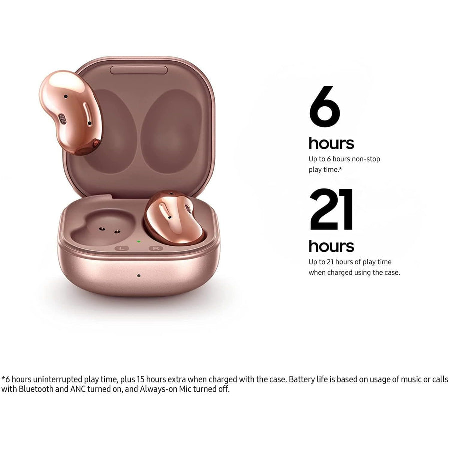 ブロンズ スマホ・タブレット・パソコン Galaxy Buds Live