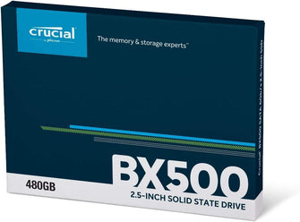 Buy Crucial,Crucial BX500 480GB 3D NAND SATA 2.5 Inch Internal SSD - Up to 540MB/s - CT480BX500SSD1 - Gadcet.com | UK | London | Scotland | Wales| Ireland | Near Me | Cheap | Pay In 3 | Hardware