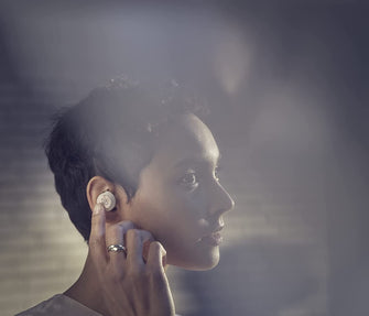 Buy Bang & Olufsen,Bang & Olufsen Beoplay EQ - Wireless Bluetooth Earphones with Microphone and Active Noise Cancelling, Up to 20 hours of Playtime, Sand - Gadcet.com | UK | London | Scotland | Wales| Ireland | Near Me | Cheap | Pay In 3 | 
