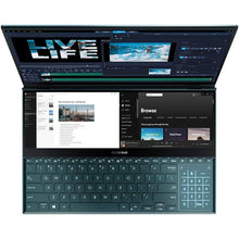 Zenbook Pro Duo UX581G Windows 10 Pro 9th Gen Intel Core i9 9980HK NVIDIA GeForce RTX2060 32GB RAM 1TB PCIe SSD 4K OLED NanoEdge display