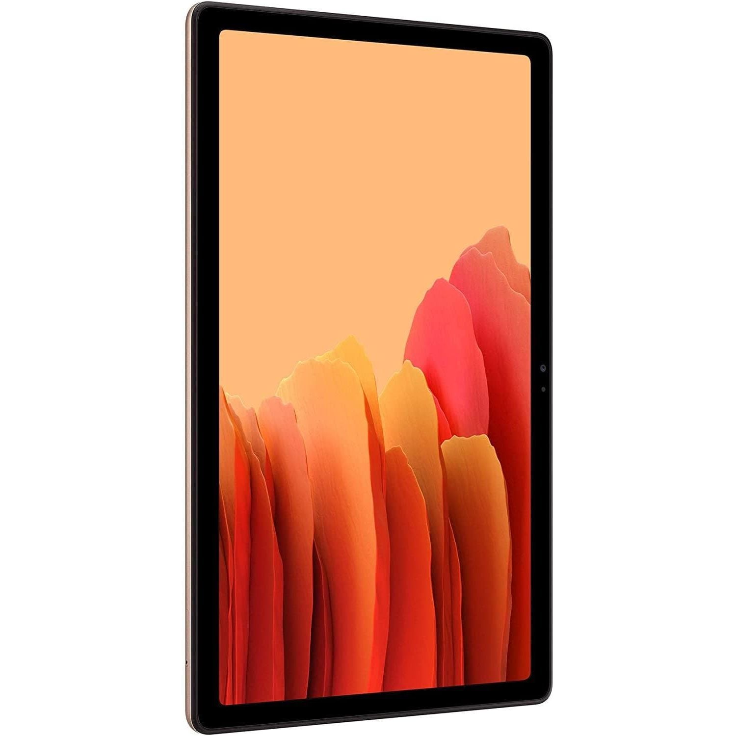 Buy Samsung,Samsung Galaxy Tab A7 4G LTE GSM Unlocked + WiFi SM-T505 Gold - Gadcet.com | UK | London | Scotland | Wales| Ireland | Near Me | Cheap | Pay In 3 | Tablet Computers