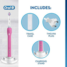 Oral-B Smart 4 4000 3D White Electric Toothbrush Rechargeable - Pink