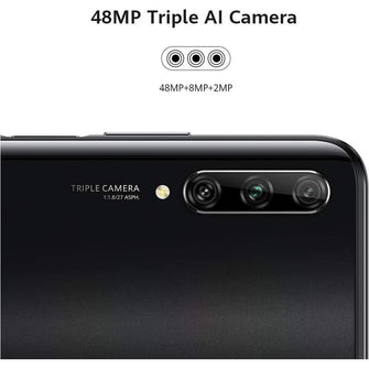 HUAWEI P Smart Pro - 128GB, 48MP Triple AI Cameras, Pop-up Selfie Camera, Kirin 710F, 4000mAh Battery, 6 GB RAM, Dual SIM, Midnight Black - Unlocked