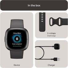 Fitbit Sense 2 Health and Fitness Smartwatch with built-in GPS, advanced health features, up to 6 days battery life - compatible with Android and iOS.