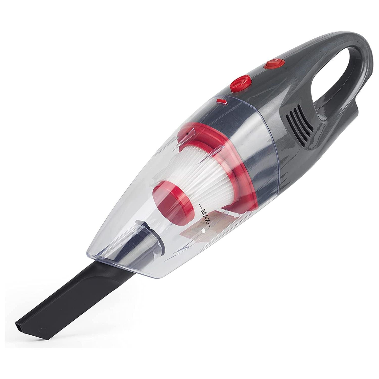 Gadcet.com,Beldray BEL0770N-GRY 2-in-1 Multifunctional Stick & Handheld Vacuum Cleaner, Lightweight Vac, Multi-Surface Upright Vac, Bagless, HEPA Filter, 1 L Dust Tank, 600 W, Crevice/Brush Tool, Grey - Gadcet.com