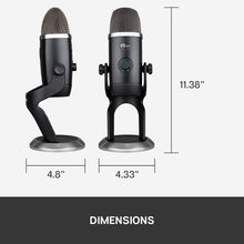 Logitech,Logitech for Creators Blue Microphones Yeti x Professional USB Microphone - Black - Gadcet.com