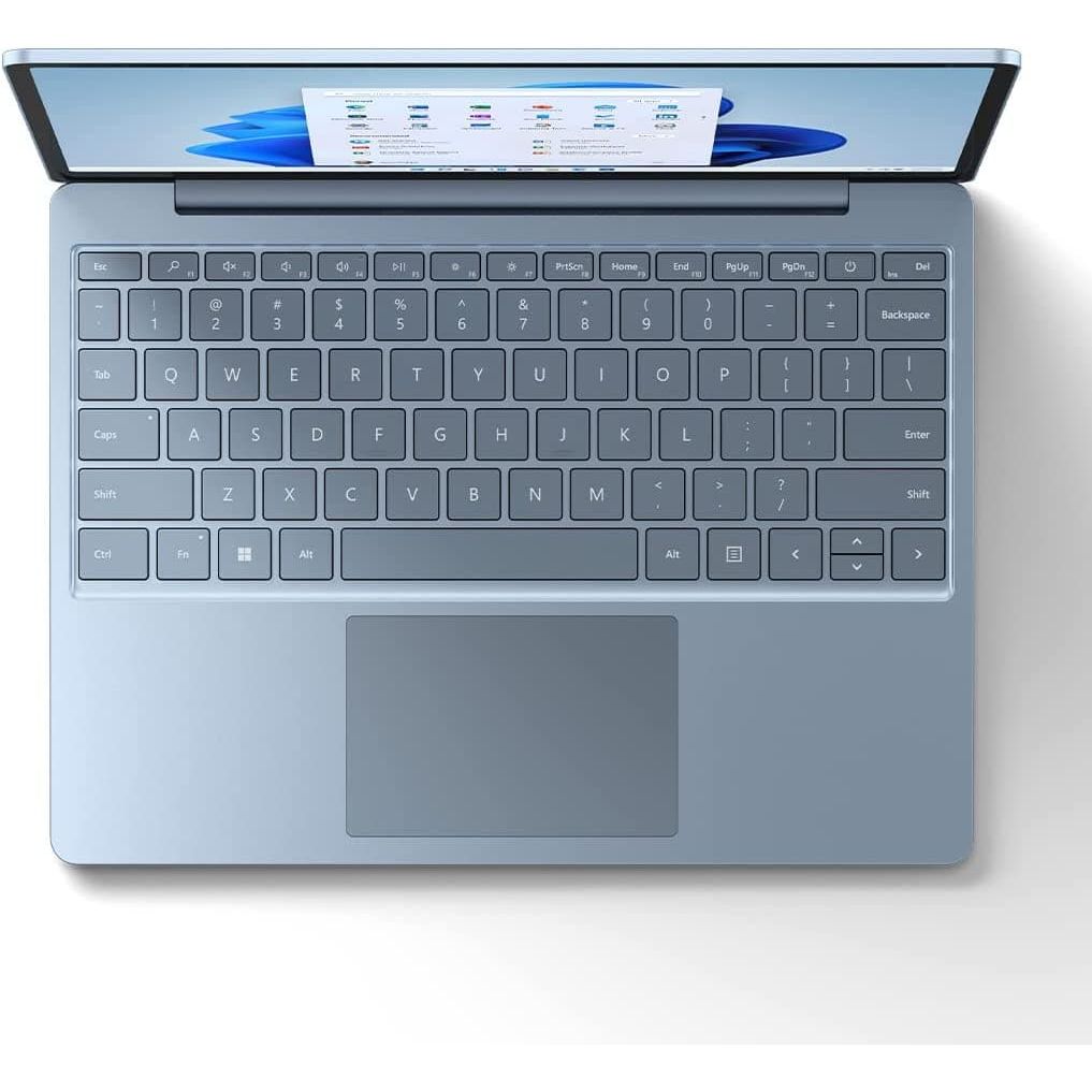Buy Microsoft,Microsoft Surface Laptop Go 2, Intel Core i5-1135G7, 8GB RAM, 256GB SSD - Windows 11 Home - 2022 model - Ice Blue - Gadcet.com | UK | London | Scotland | Wales| Ireland | Near Me | Cheap | Pay In 3 | 
