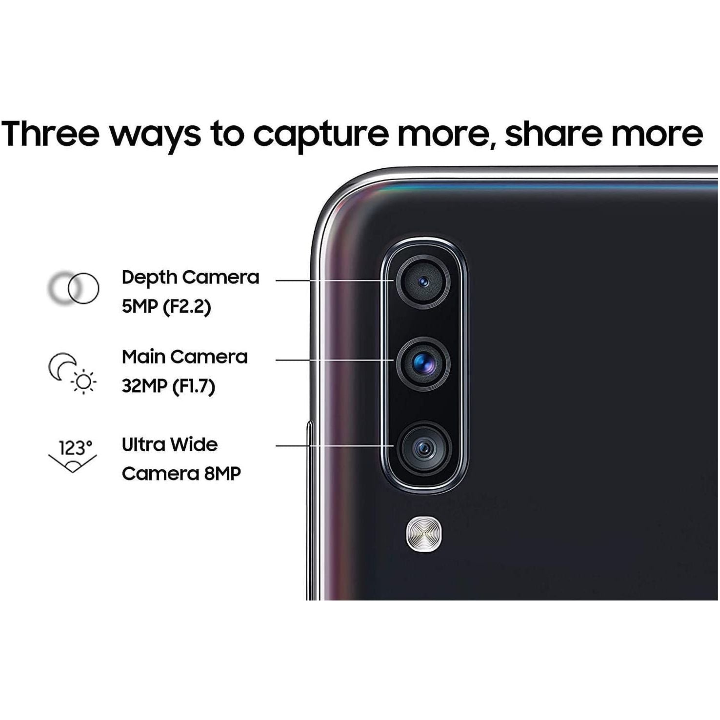 Buy Samsung,Samsung Galaxy A70 128GB, Black - Unlocked - Gadcet.com | UK | London | Scotland | Wales| Ireland | Near Me | Cheap | Pay In 3 | 
