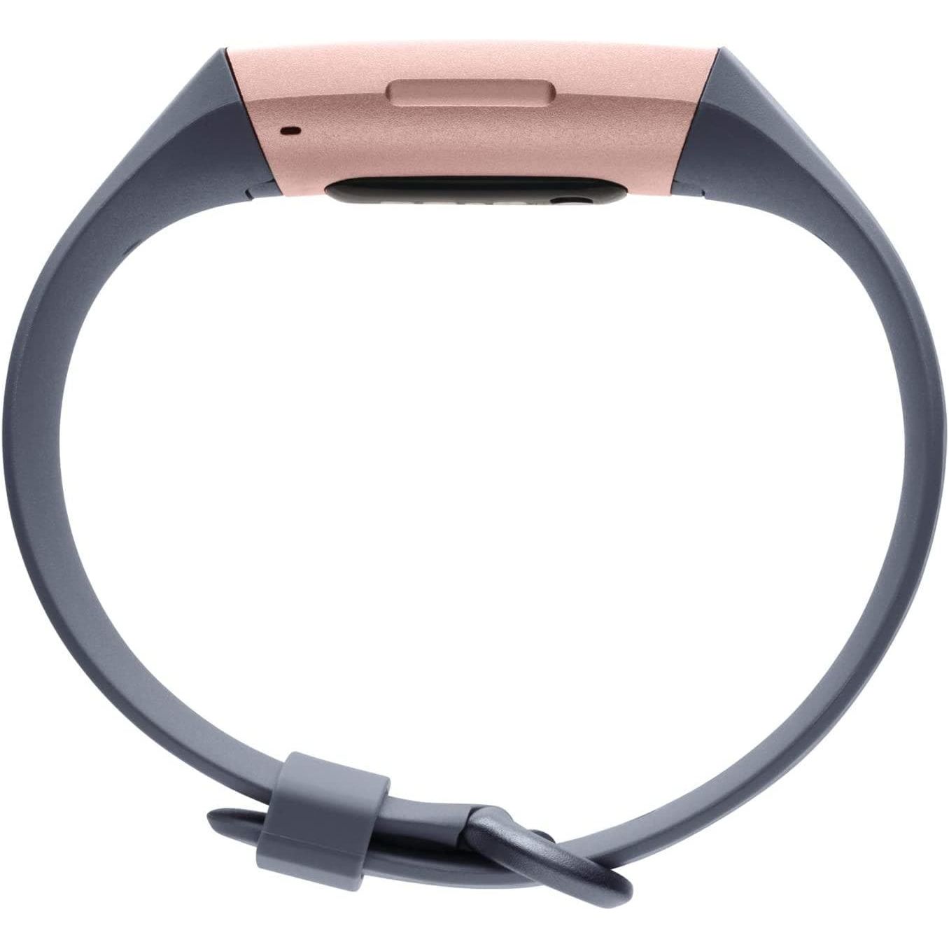 Buy Fitbit,Fitbit Charge 3 Advanced Fitness Tracker with Heart Rate, Swim Tracking & 7 Day Battery - Rose-Gold/Grey, One Size - Gadcet.com | UK | London | Scotland | Wales| Ireland | Near Me | Cheap | Pay In 3 | Watches
