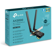 TP-Link,TP-Link AX3000 Dual-Band Wi-Fi 6 Bluetooth 5.2 PCIe Adapter with Two Antennas, specialized heatsink, 1024-QAM, Ultra-Low Latency, Intel® Wi-Fi 6 Chipset, Supports Windows 10/11(64bit) (Archer TX55E) - Gadcet.com