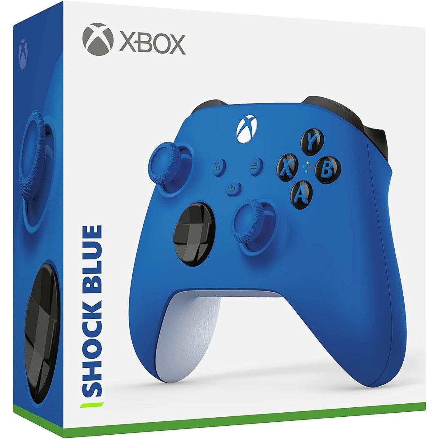 Microsoft Xbox Series X S Wireless Controller Shock Blue Gadcet UK