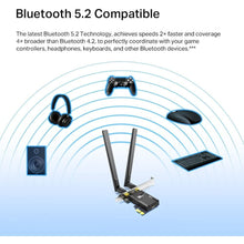 TP-Link,TP-Link AX3000 Dual-Band Wi-Fi 6 Bluetooth 5.2 PCIe Adapter with Two Antennas, specialized heatsink, 1024-QAM, Ultra-Low Latency, Intel® Wi-Fi 6 Chipset, Supports Windows 10/11(64bit) (Archer TX55E) - Gadcet.com