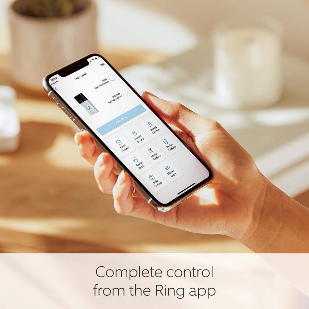 Buy Ring,Ring Video Doorbell, Wireless Security Doorbell, 1080p HD Video and easy installation by Amazon - Gadcet.com | UK | London | Scotland | Wales| Ireland | Near Me | Cheap | Pay In 3 | Security System Sensors