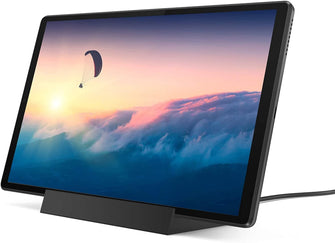 Lenovo,Lenovo Tab M10 Plus 10.3 Inch FHD Tablet with Charging Station – Octa-Core 2.3GHz, 4GB RAM, 64GB eMMC, Android Pie – Iron Grey - Gadcet.com