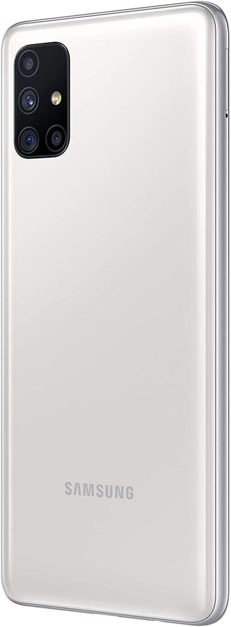 Samsung,Samsung Galaxy M51 128 GB Storage 8GB RAM 4G White (International Model) - Unlocked - Gadcet.com