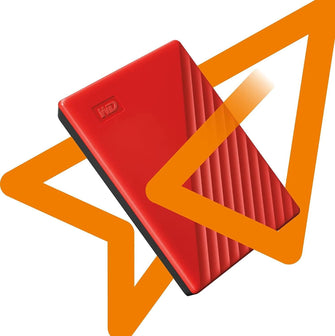 Buy Western Digital,WD 2 TB My Passport Portable HDD USB 3.0 with software for device management, backup and password protection - Red - Works with PC, Xbox and PS4 - Gadcet.com | UK | London | Scotland | Wales| Ireland | Near Me | Cheap | Pay In 3 | Hard Drives