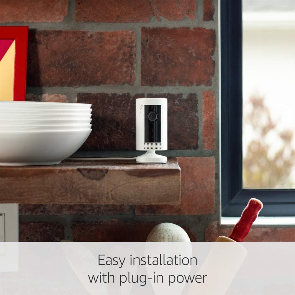 Buy Apple,Ring Indoor Cam Security Camera - White - Gadcet.com | UK | London | Scotland | Wales| Ireland | Near Me | Cheap | Pay In 3 | Security Safe Accessories