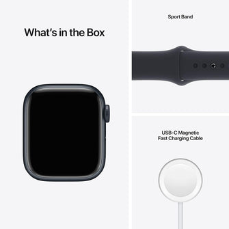 Buy Apple,Apple Watch Series 7 GPS 41mm Midnight Alu Case/Sport Band - Gadcet.com | UK | London | Scotland | Wales| Ireland | Near Me | Cheap | Pay In 3 | Watches