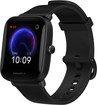 Buy Amazfit,Amazfit Bip U Smartwatch Fitness Tracker with Heart Rate, Sleep, Stress, SpO2 Monitor, 1.43" Color Touch Screen, 5 ATM Waterproof, 60+ Sports Modes, 9 Day Battery Life, Black - Gadcet.com | UK | London | Scotland | Wales| Ireland | Near Me | Cheap | Pay In 3 | Watches