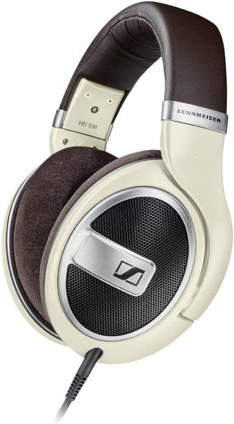 Buy Sennheiser,Sennheiser HD 599 Around-Ear Open Back Headphones - Ivory - Gadcet.com | UK | London | Scotland | Wales| Ireland | Near Me | Cheap | Pay In 3 | Headphones