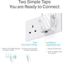 TP-Link N300 Universal Range Extender, Broadband/Wi-Fi Extender, Wi-Fi Booster/Hotspot with 1 Ethernet Port and 2 External Antennas, Plug and Play, Built-in Access Point Mode, UK Plug (TL-WA855RE) - Gadcet.com
